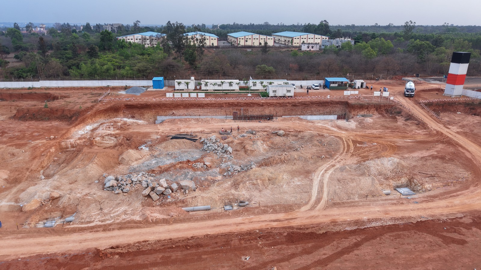 Foundation Works in Progress