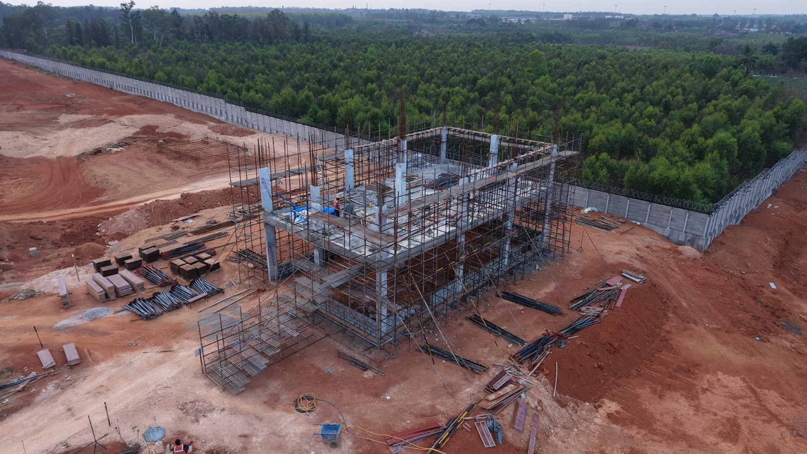 Multi-Level Structure Under Construction