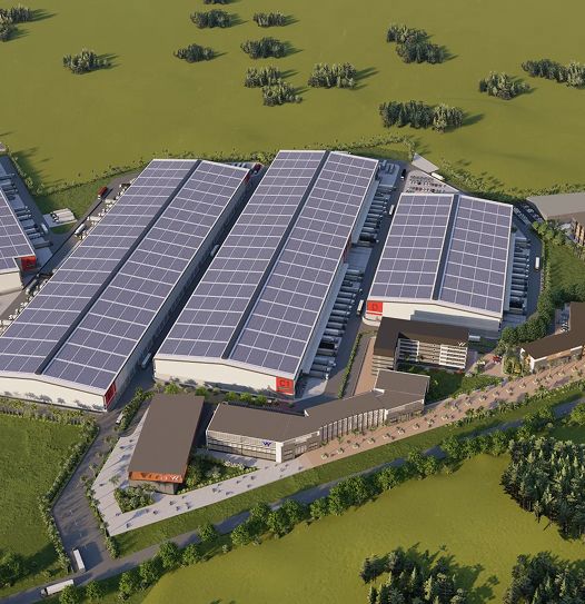 Welspun One Logistics Park Aerial View